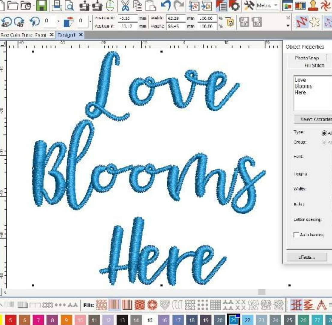 professional embroidery fonts