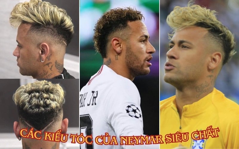 Các kiểu tóc của Neymar siêu chất
