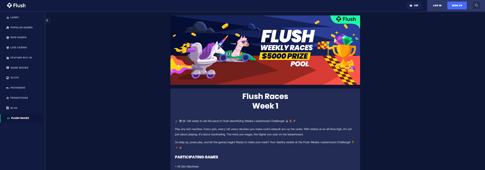 flush crypto casino