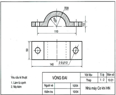 BÀI 1. TIÊU CHUẨN TRÌNH BÀY BẢN VẼ KĨ THUẬT