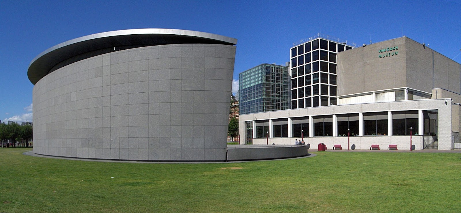The Van Gogh Museum in Amsterdam, housing the world's largest collection of van Gogh paintings 