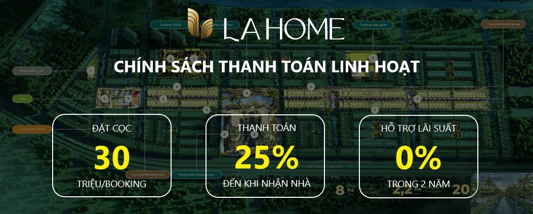 Dự án LA Home với giá bán hợp lí - cơ hội sinh lời cao