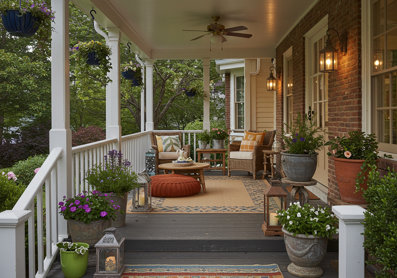 Front Porch Décor Accents