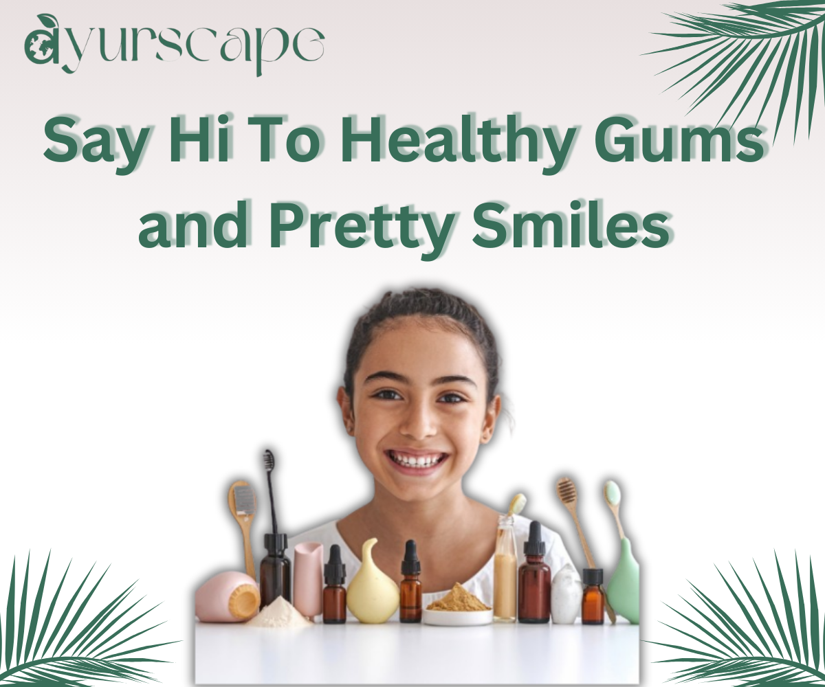 Buy Ayurvedic Dental Care for Gums, Ulcers, and Teeth Whitening - Girl with pretty smile