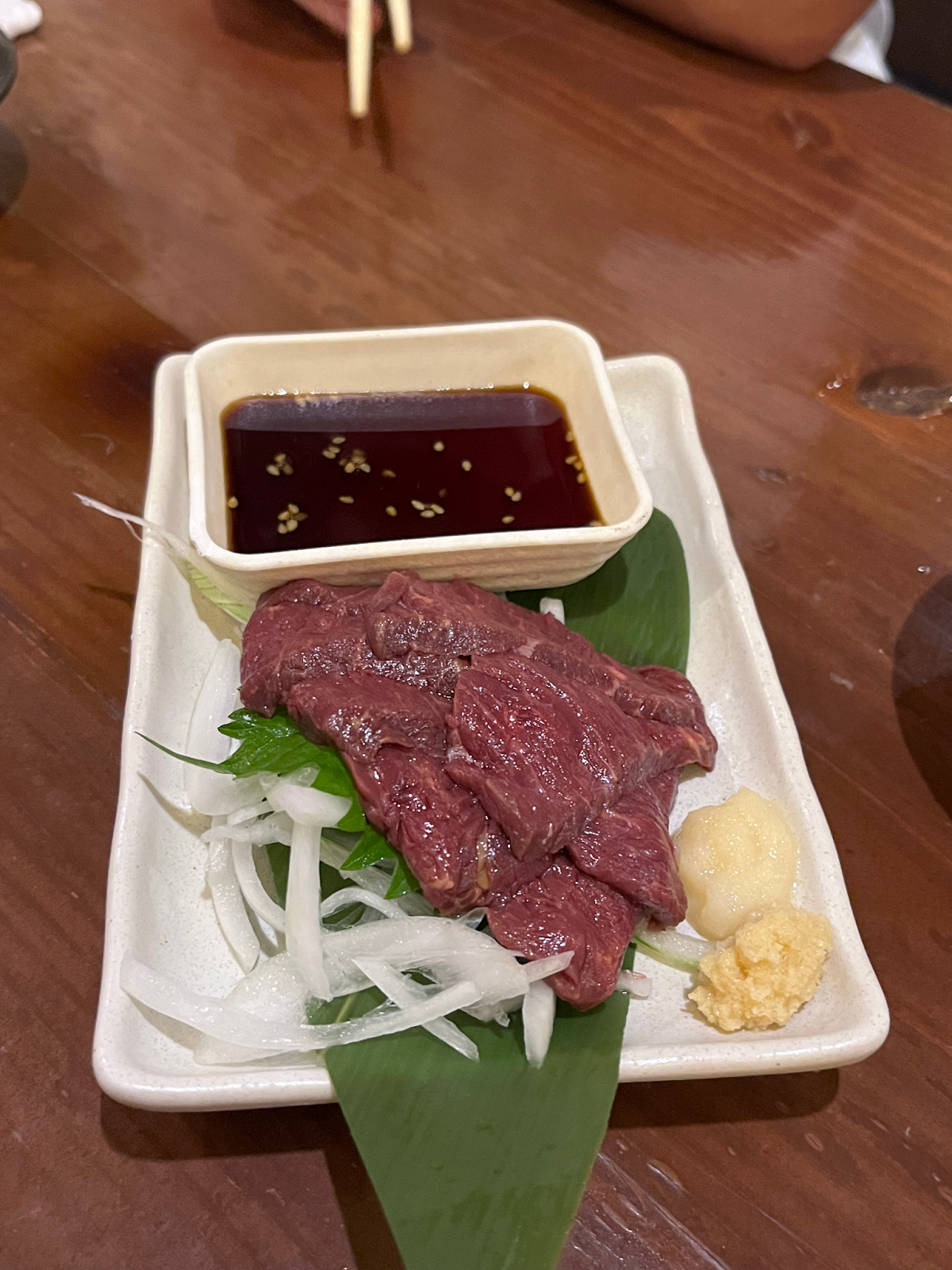 Horse meat Okinawa cuisine 