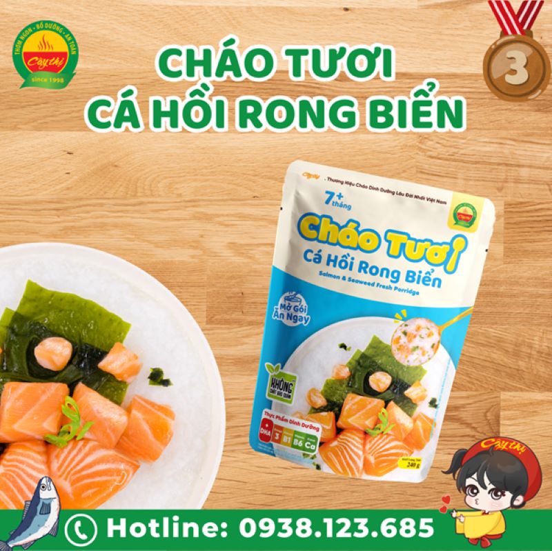 Sự khác biệt giữa cháo tươi và các loại cháo khác