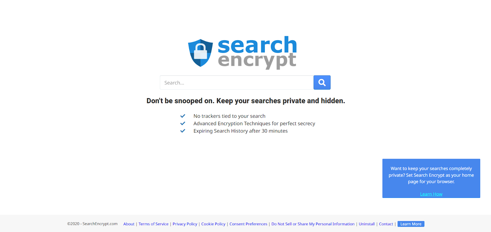 Search Encrypt