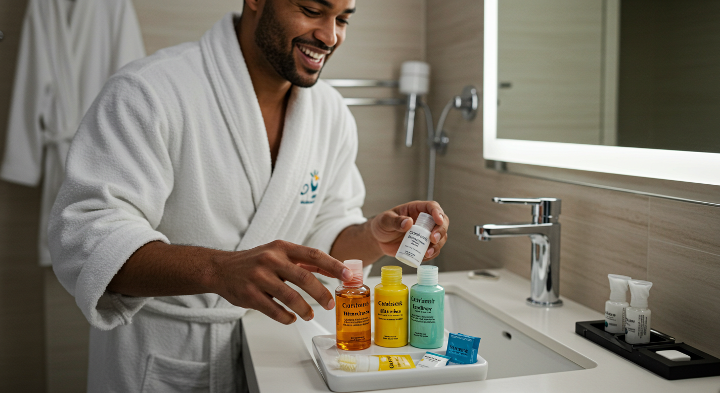ravel Size Toiletries for Hospitality