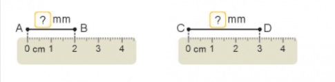 BÀI 30. MI-LI-MÉTHoạt độngBài 1: Số?Giải nhanh:Bài 2: Số?a) 1 cm = ? mm               b) 10 mm = ? cm               c) 6 cm = ? mm    1 m = ? mm                     1000 mm = ? m                2 cm = ? mmGiải nhanh:a) 1 cm = 10 mm               b) 10 mm = 1 cm               c) 6 cm = 60 mm    1 m = 1 000 mm                1 000 mm = 1m                  2 cm = 20 mmBài 3: Bạn nào dài hơn?Giải nhanh:Ve sầu dài hơn.Luyện tập 