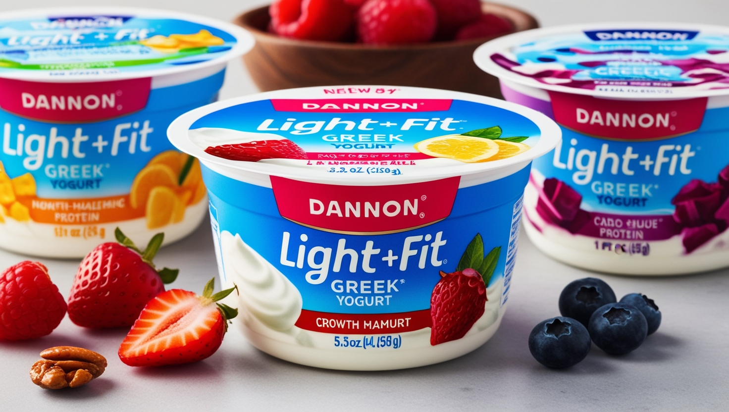 Dannon light and fit Greek yogurt