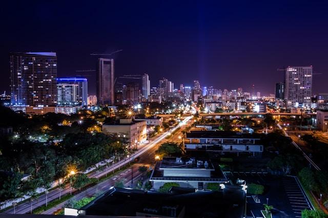 View of downtown Miami