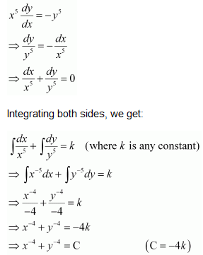 NCERT Solutions class 12 Maths Differential Equations