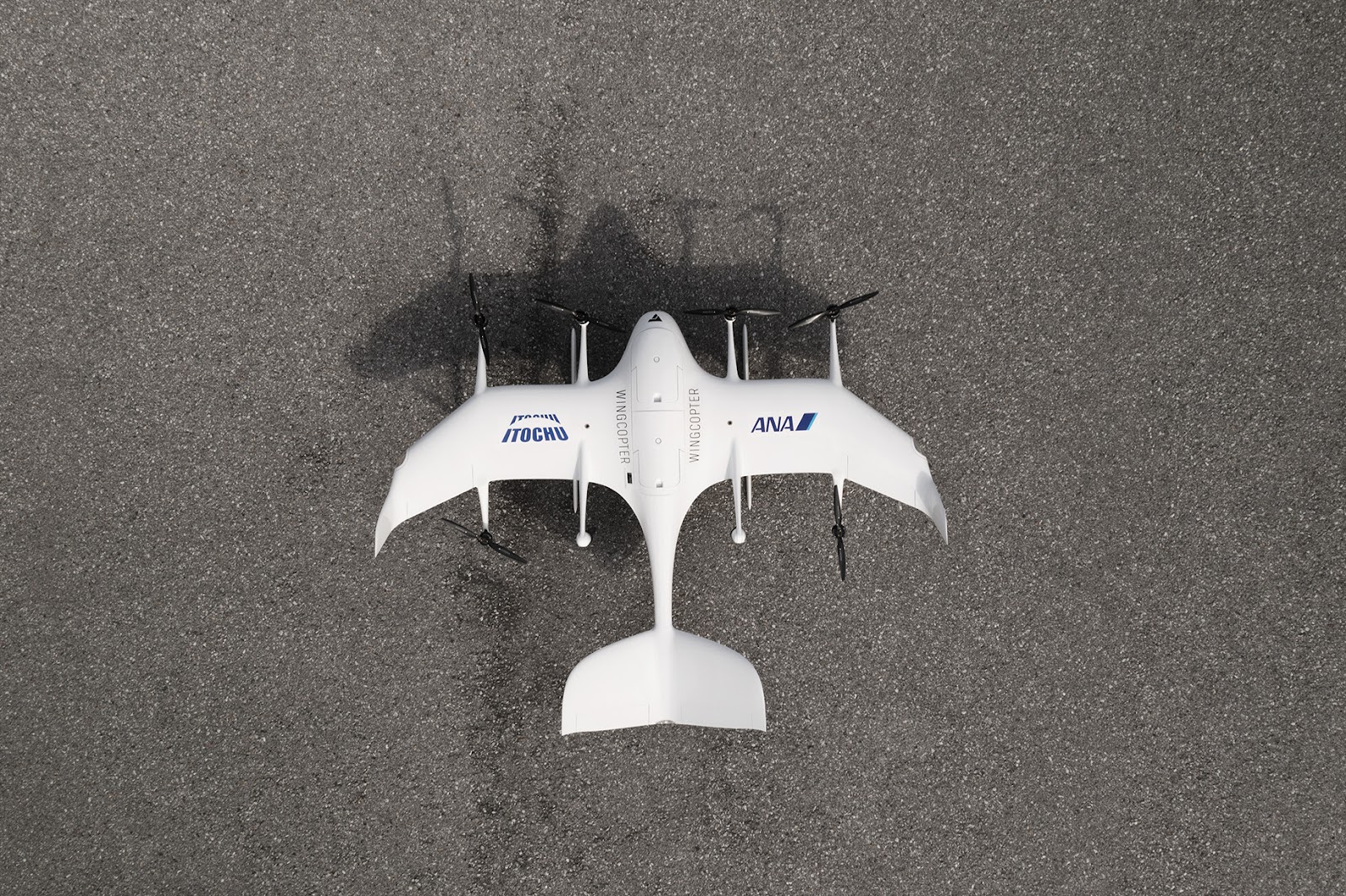 Innovative drone by Wingcopter, a drone startup from Germany