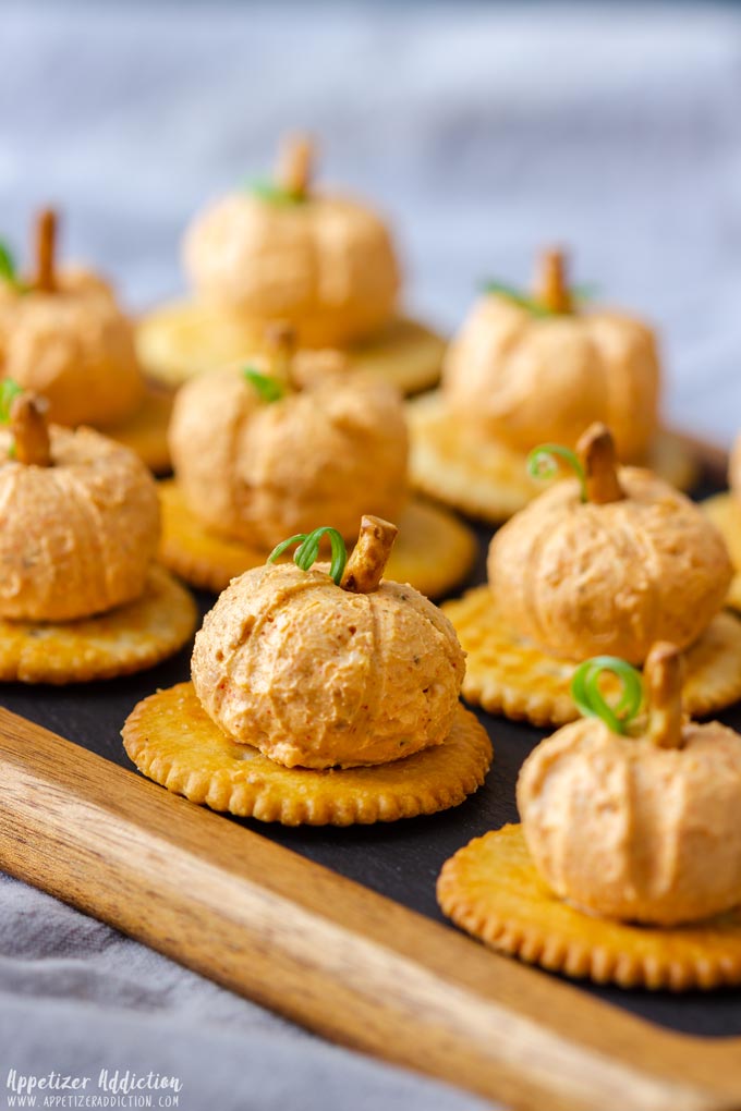 Mini Pumpkin Cheese Balls