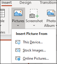 Insert Pictures