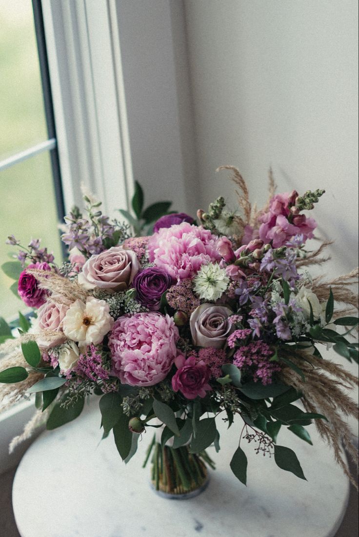Mauve Bouquet