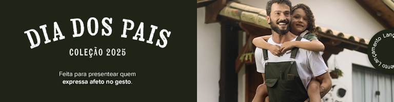 Banner da Coleção Dia dos Pais Chico Rei