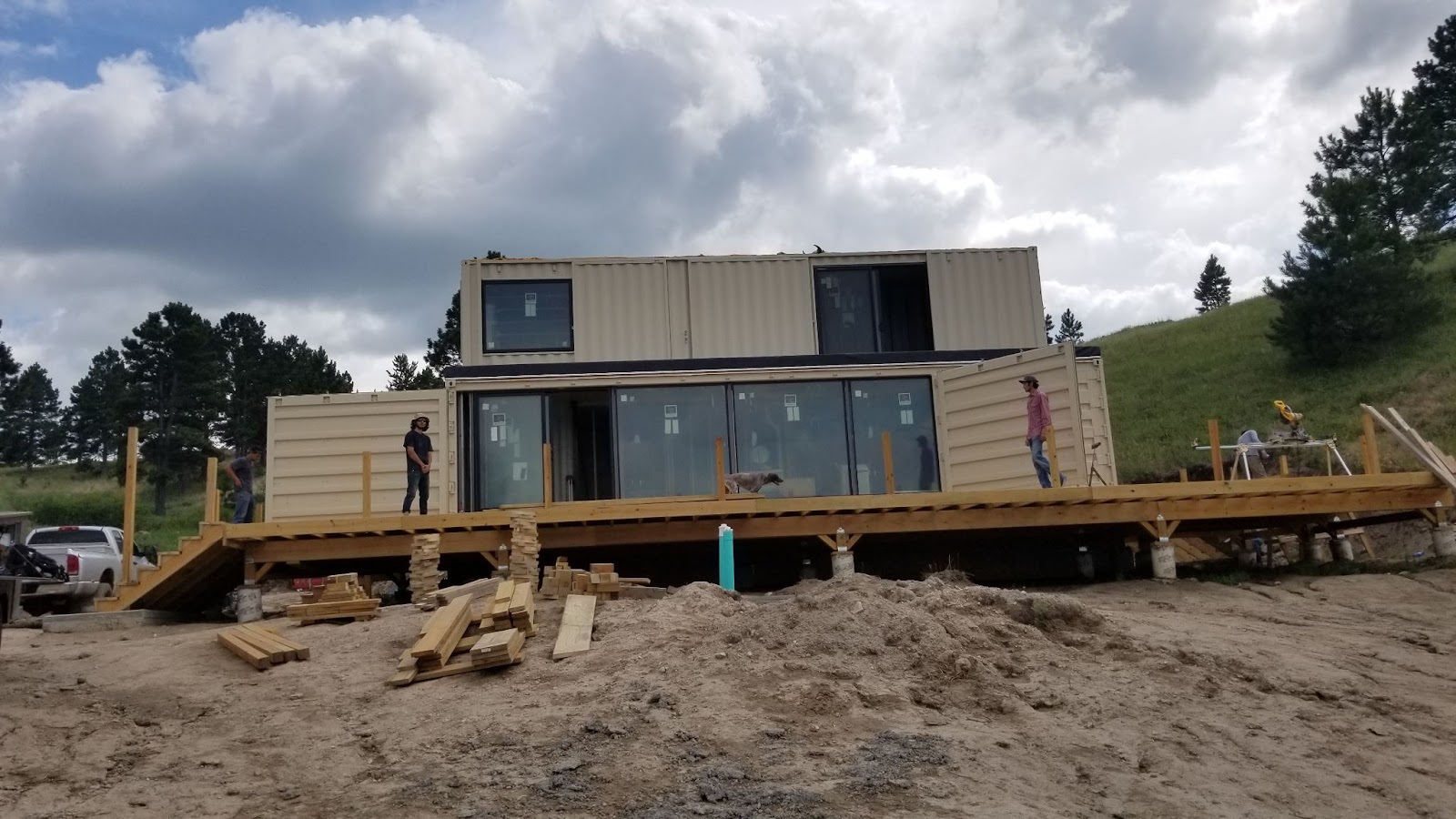 shipping container home