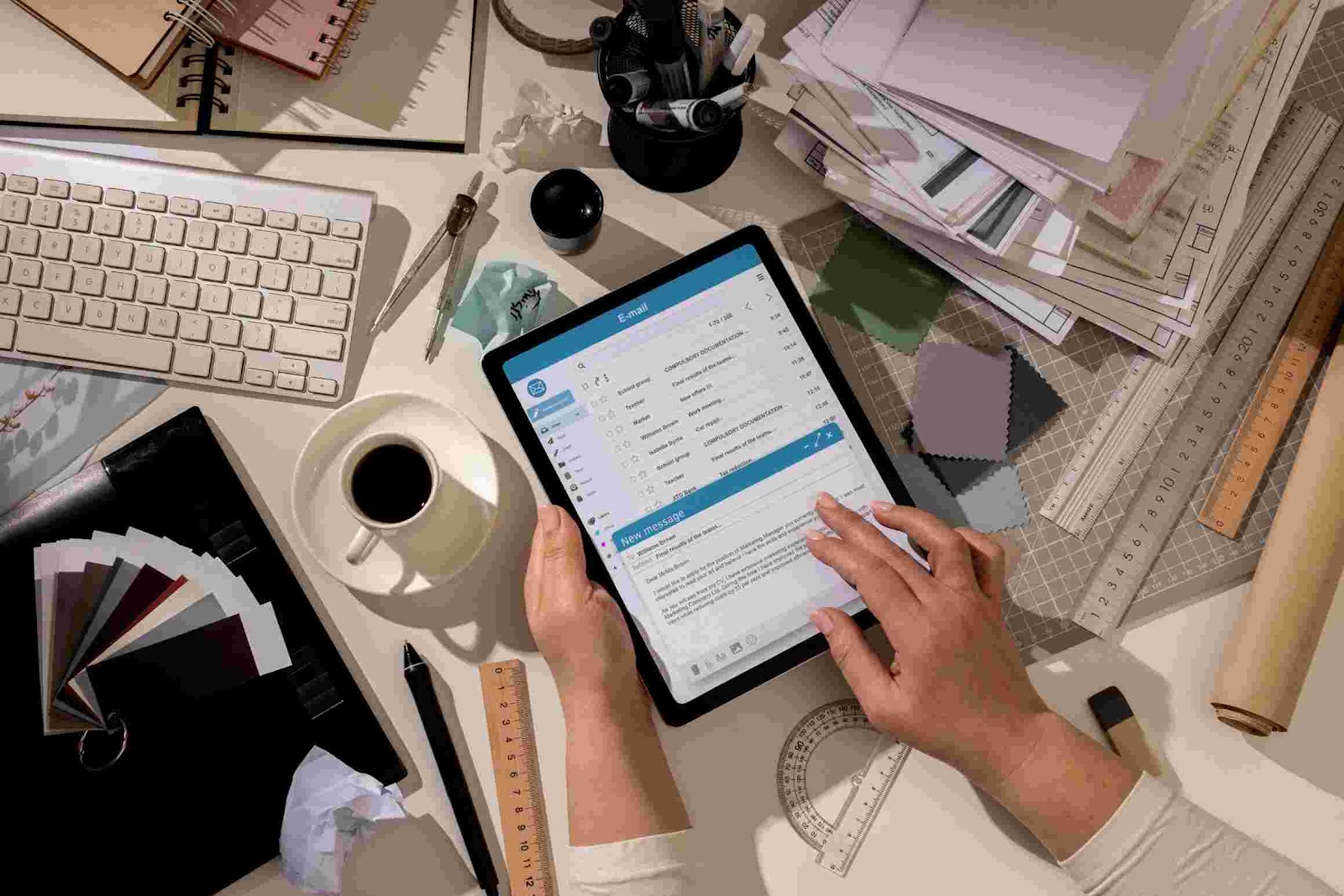 https://www.freepik.com/free-photo/top-view-messy-office-workspace-with-tablet_40166511.htm#fromView=search&page=1&position=3&uuid=304020f6-cee9-4137-81c7-665579baa4c9&query=Aplikasi+administrasi