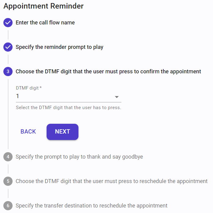 Appointment Reminder Template - Step 3