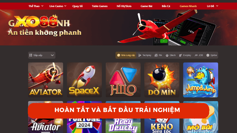 Trải nghiệm vô vàn tựa game đặt cược hấp dẫn