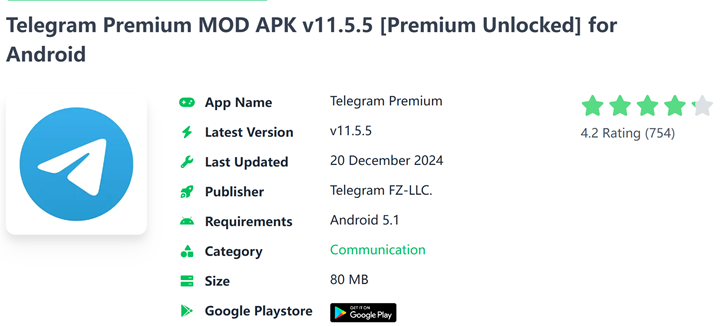 Download Telegram Mod APK