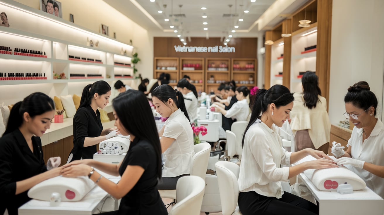  what are some stereotypes about Vietnamese nail salons