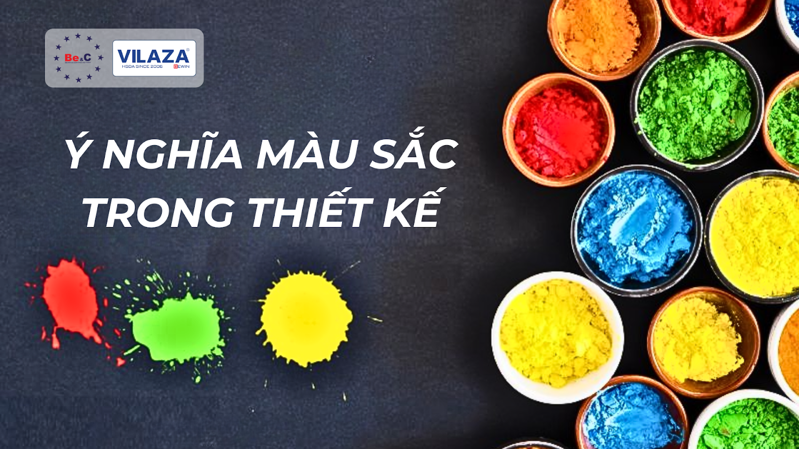 Ý nghĩa màu sơn trong theiets kế