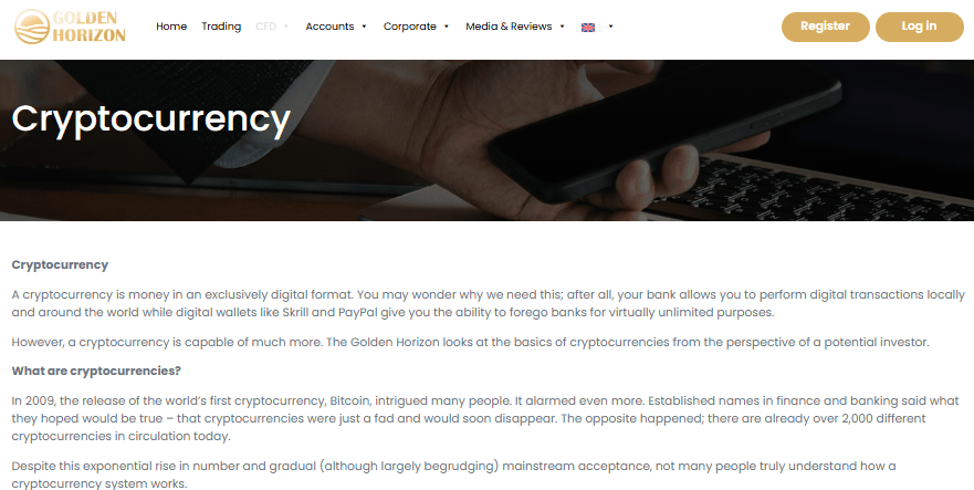 TheGoldenHorizon.io review