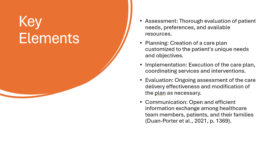 NURS-FPX 4050 Assessment Three: Care Coordination Presentation to Colleagues