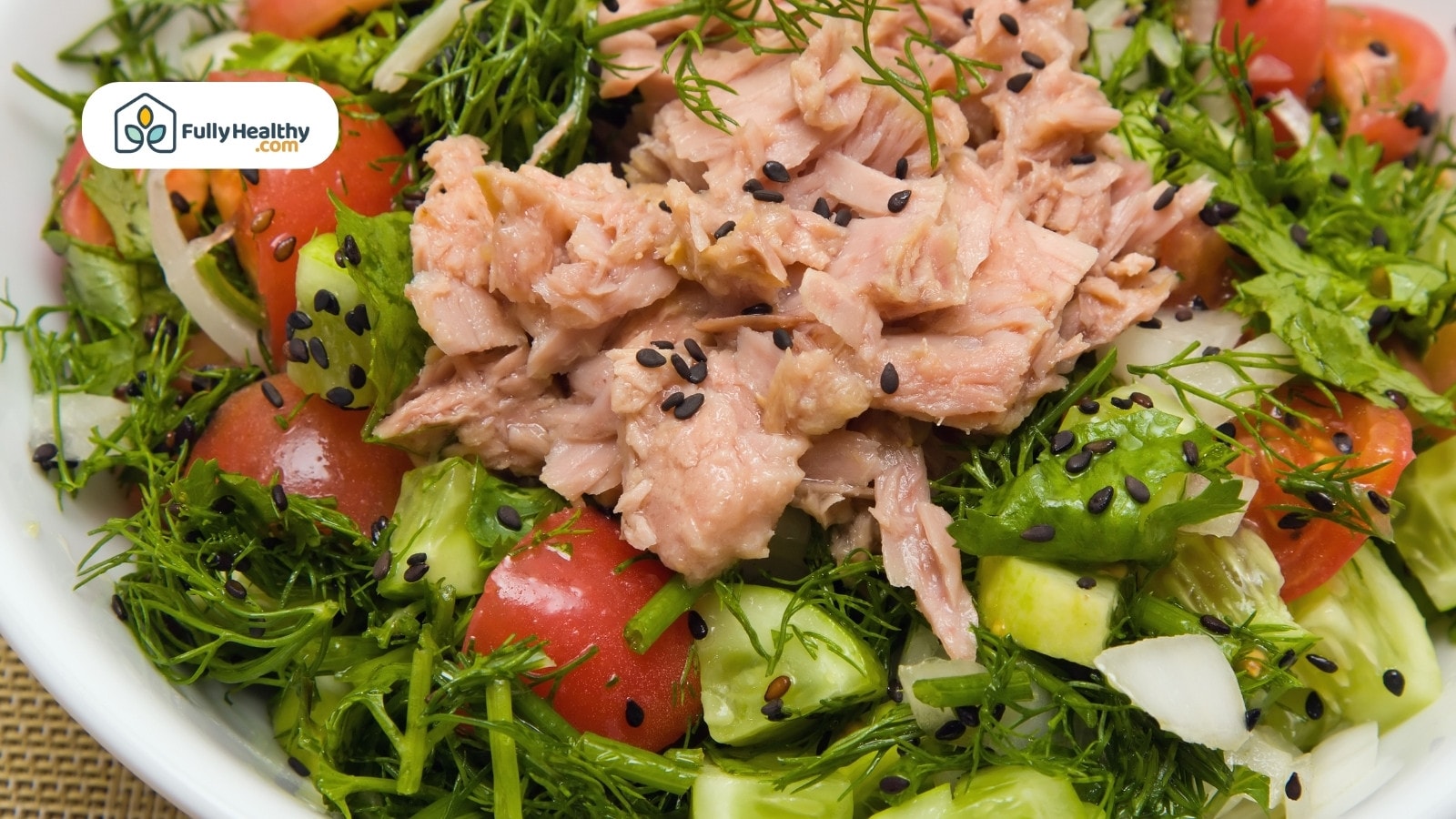 Fresh tuna salad