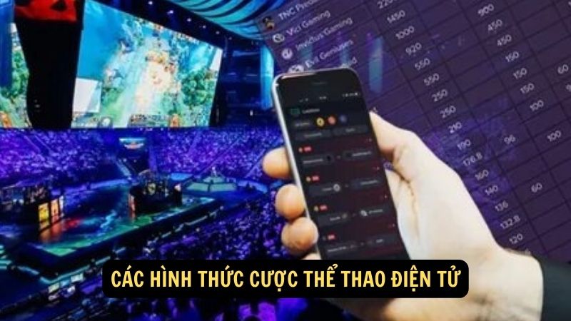 Các hình thức cược thể thao điện tử