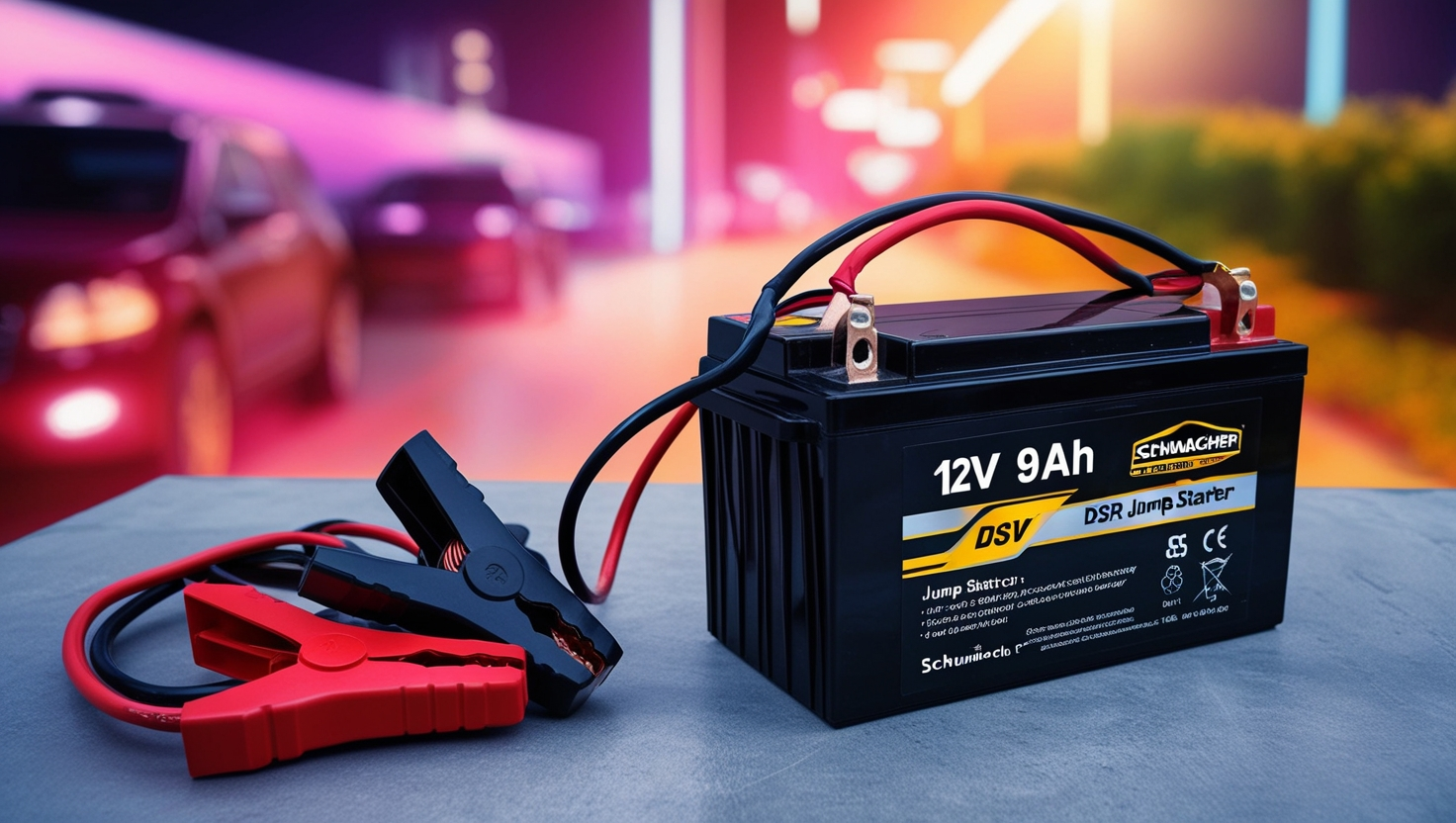 12V 9Ah SLA Battery Replaces Schumacher DSR 5799000007 Jump Starter