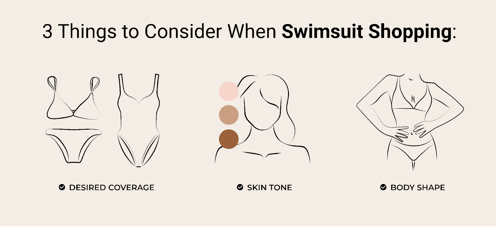 3 Things to consider when swimsuit shopping