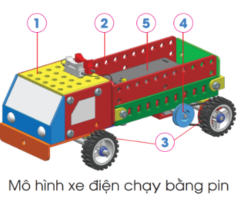 BÀI 8: LẮP RÁP MÔ HÌNH XE ĐIỆN CHẠY BẰNG PIN