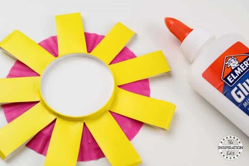 Making Easy Paper Flower Craft.
