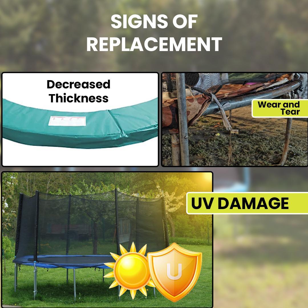 How to Know When Trampoline Frame Pads Need Replacement