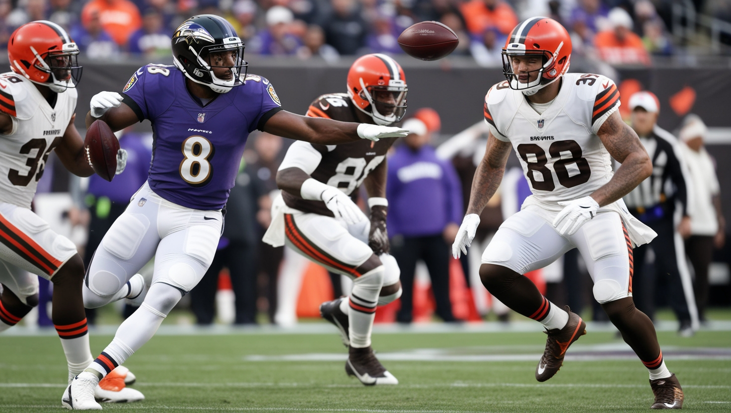 Baltimore Ravens vs Cleveland Browns Match Player Stats