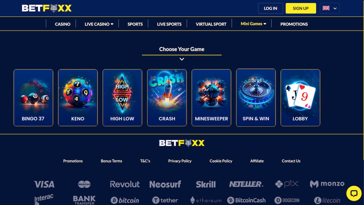 Betfoxx review