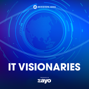 Screenshot of the podcast IT Visionaries.