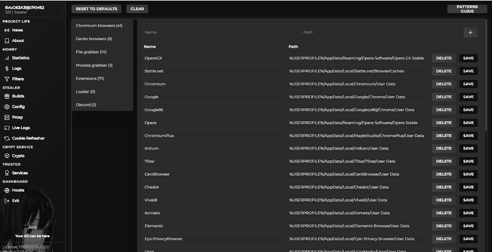 New "123 | Stealer" Advertised on Underground Hacking Forums for $120 Per Month