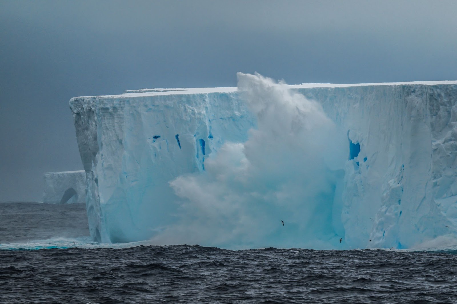 Antarctic Ice Shelf Dwindles Quicker than Estimated