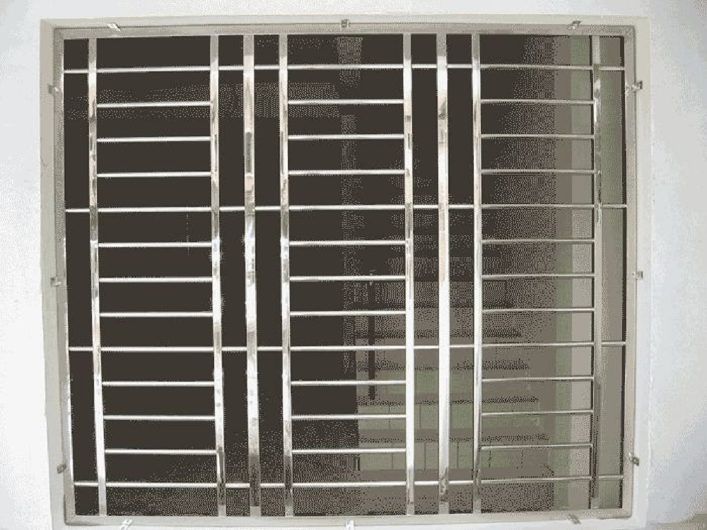 Framed Window Grill Design