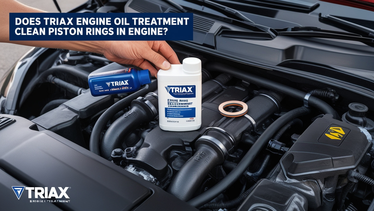 Does Triax Engine Oil Treatment Clean Piston Rings in Engine
