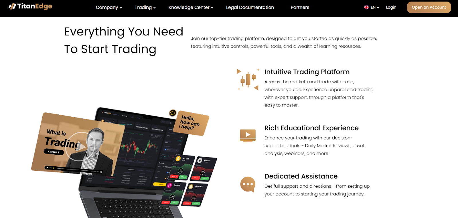 TitanEdge Trading Platform Features