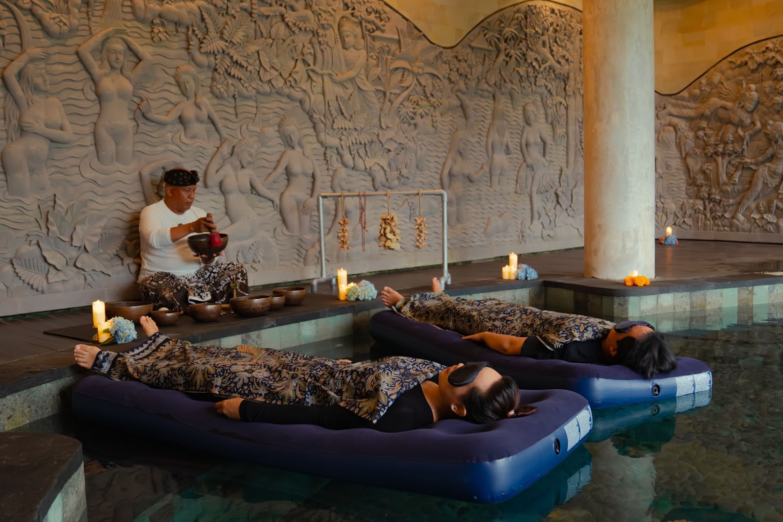 floating sound baths