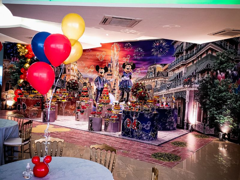 decoração de festa infantil da minnie estilos