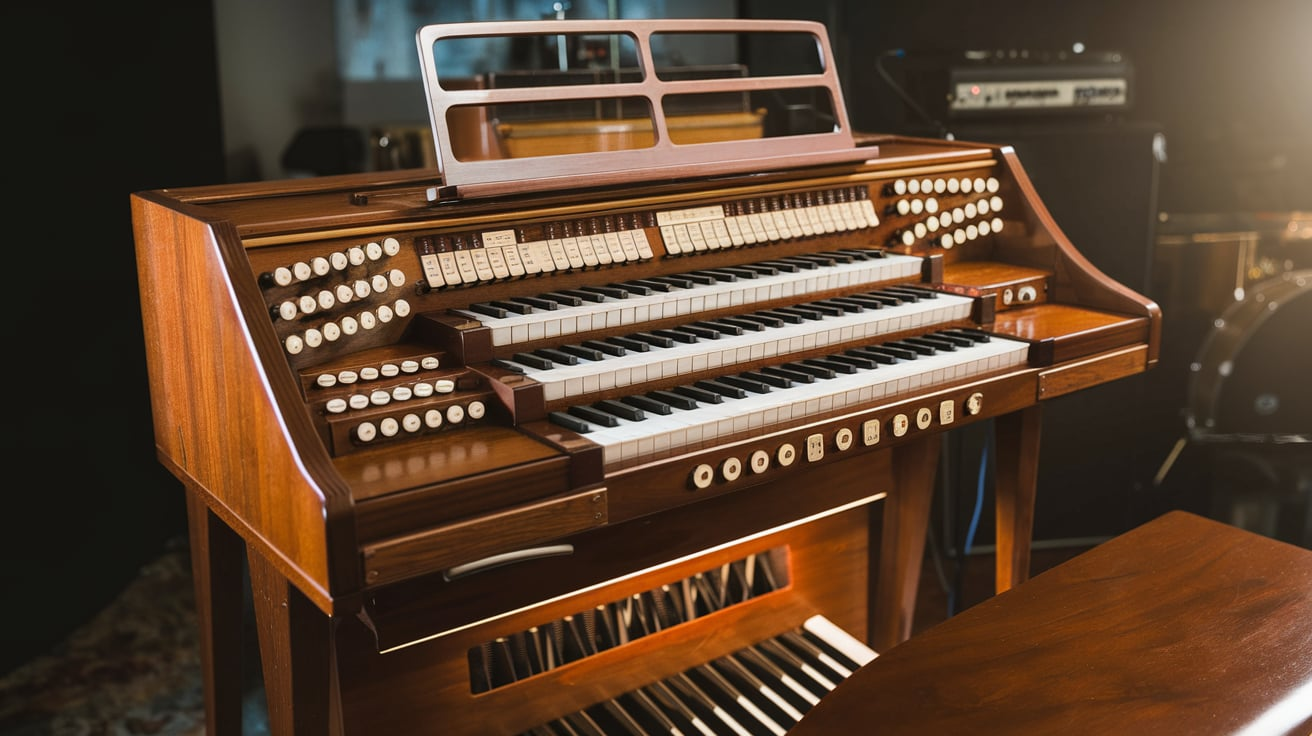  Hammond Model 8014M Finish Wood Categories Organs Year 70's