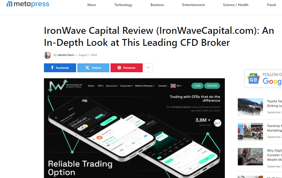 IronWaveCapital.com review