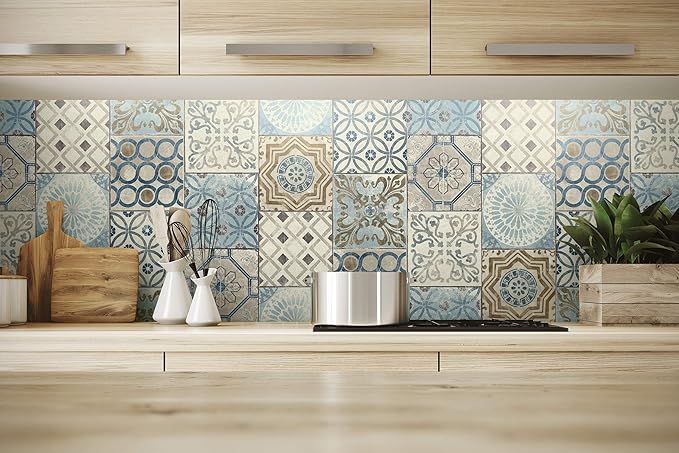 Fusion art of wall tiles